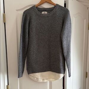 Urban Outfitters Gray Ribbed Sweater